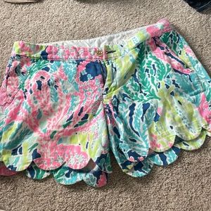 Lilly Pulitzer size 2 buttercup shorts